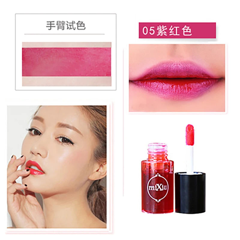 Matte Velvet Liquid Lipstick | Waterproof Moisturizing Lip Tint Liquid Lipstick QXL purple red