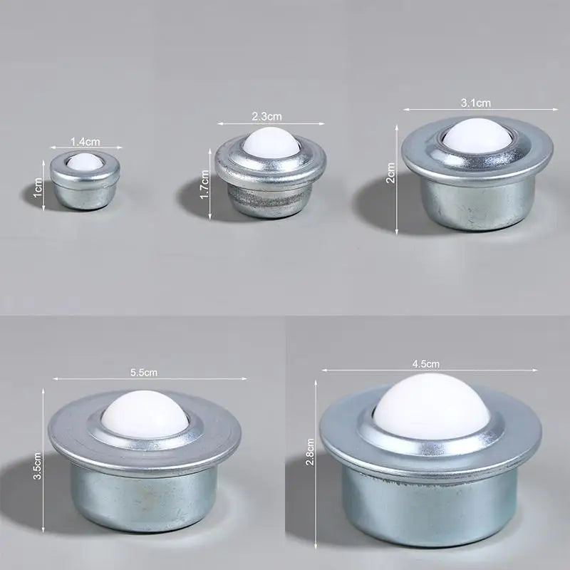 Universal Nylon Ball Caster Wheel | 360° Swivel DIY Hardware Ball Caster Wheel QXL