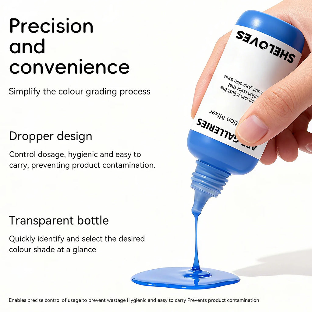 Foundation Mixer Blending Solution | Custom Skin Tone, 30ml Foundation Mixer QXL