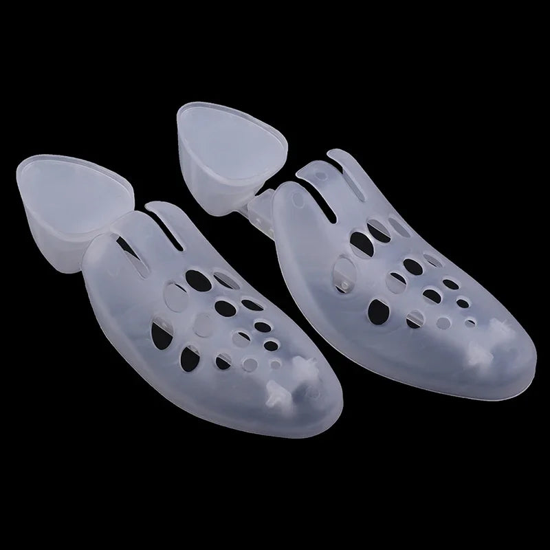 Clear Adjustable Shoe Stretcher & Tree Shaper | S & L Sizes Shoe Stretcher QXL