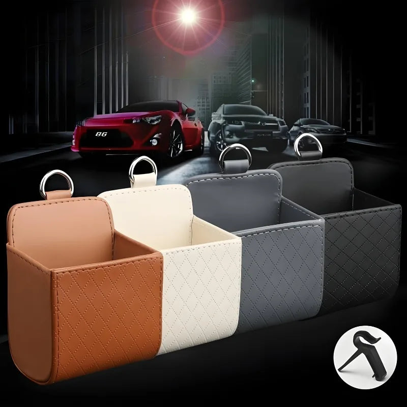 Car Air Vent Phone Holder & Storage Box Organizer Car Vent Organizer QXL