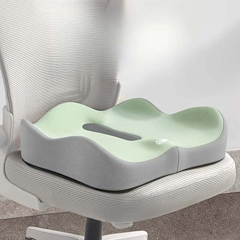 3D Memory Foam Seat Cushion | Office Chair, Car & Wheelchair Memory Foam Seat Cushion QXL