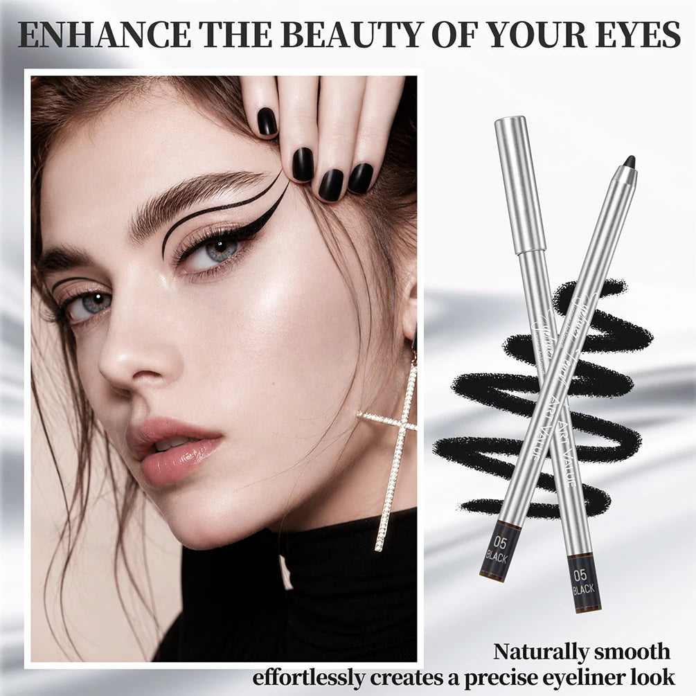 Art Value 6-Pc Pearlescent Glitter Eyeshadow Stick Set Eyeshadow Stick Set QXL