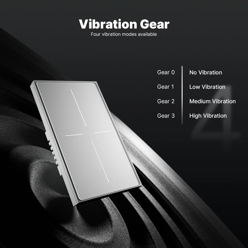 WiFi Smart Wall Switch | Touch, App & Voice Control Gray WiFi Smart Switch QXL