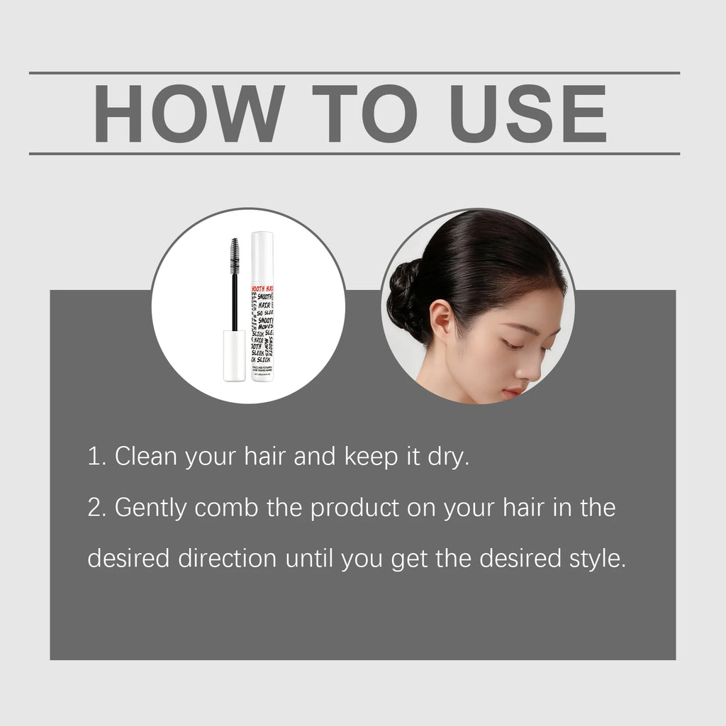 HOEGOA Hair Wax Stick | Anti-Frizz Smoothing Styling Wand Hair Styling Wax Stick QXL