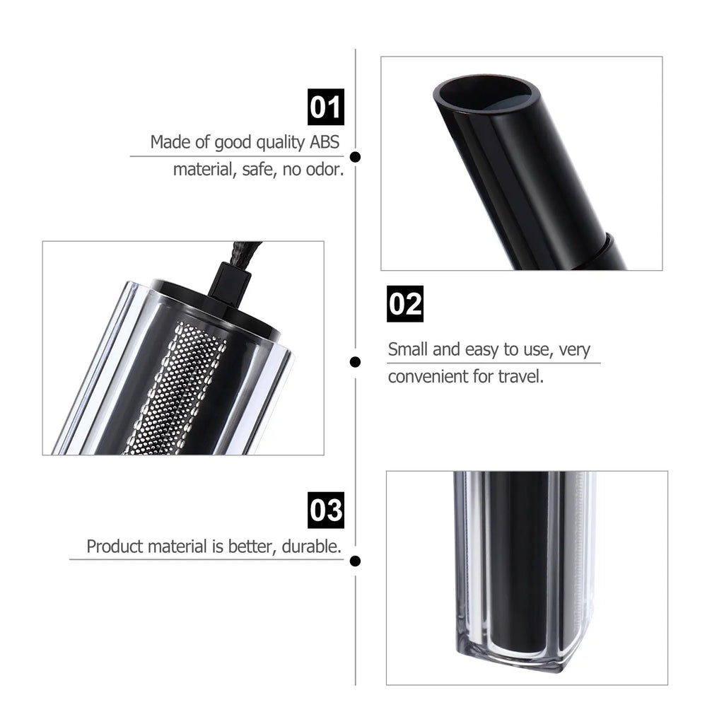 4-Pack Empty Refillable Lipstick Tubes | Bevel DIY Lip Balm Lipstick Storage Tube QXL