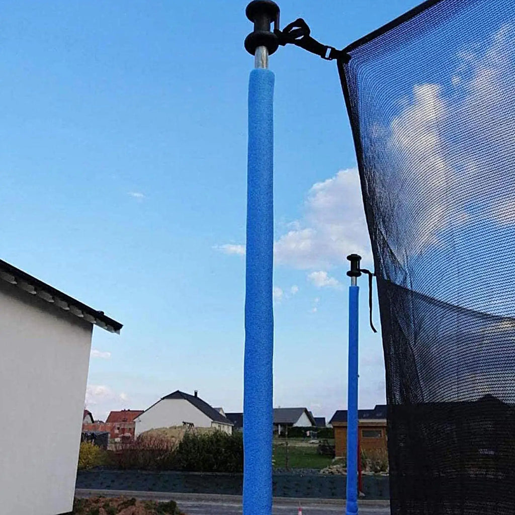 Trampoline Enclosure Replacement Poles 6-Pack | Round Frame Trampoline Replacement Parts QXL