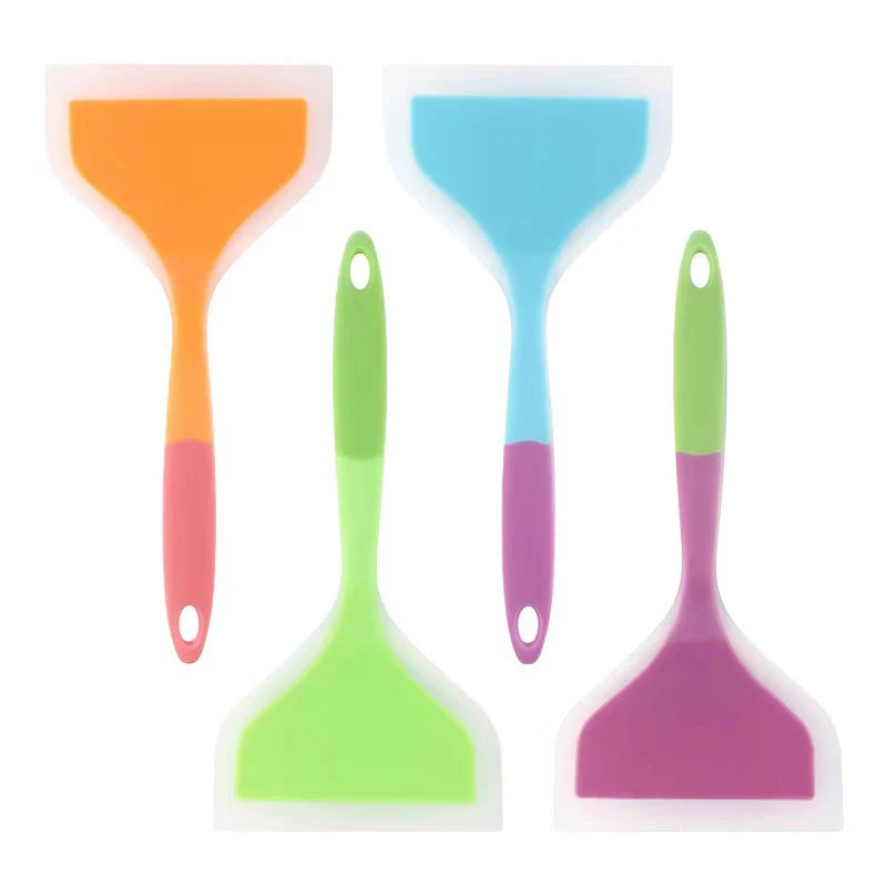 Silicone Spatula Wide Pancake Turner & Egg Flipper Silicone Spatula QXL