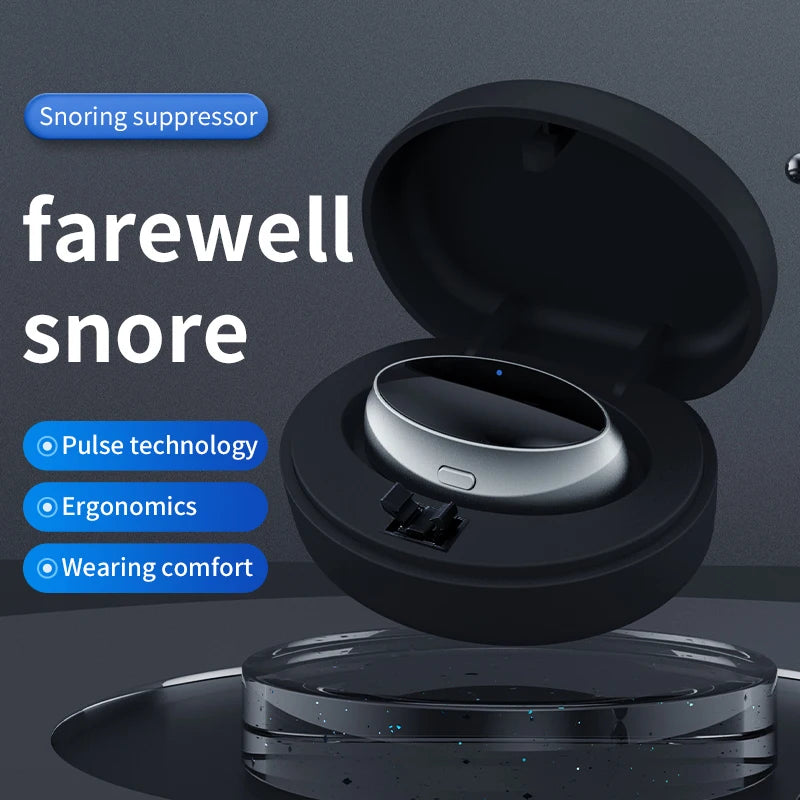 Dual-Pulse Anti-Snore Device | Quiet Sleep Aid, CE Certified Anti-Snore Sleep Device QXL