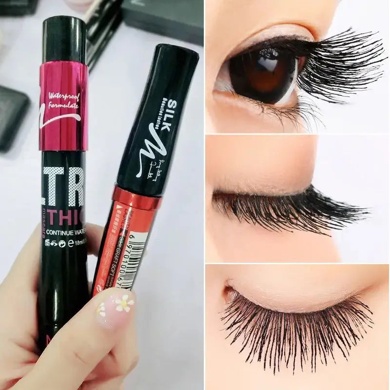 Waterproof Curling & Lengthening Mascara | Thick & Non-Smudge Lengthening Mascara QXL