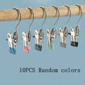 20-Pack Boot Hanger Clips | Space-Saving Clothes Pins Clothes Hanger Clips QXL 10PCS Random colors