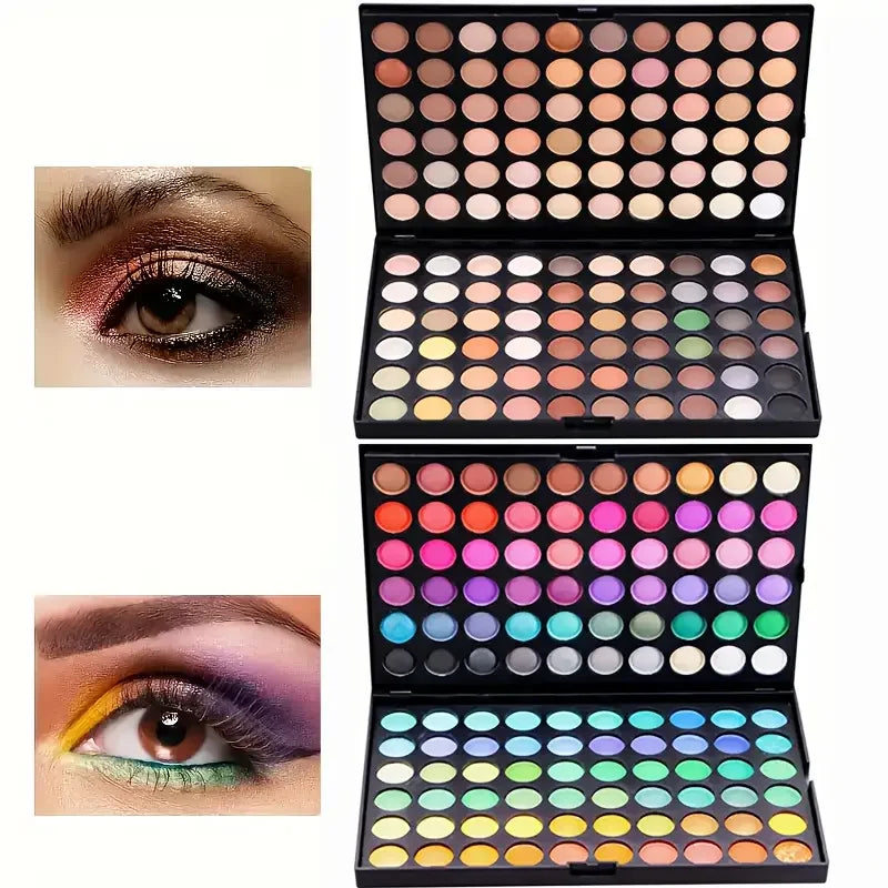 VERONNI 120 Color Eyeshadow Palette | Matte & Shimmer Eyeshadow Palette QXL