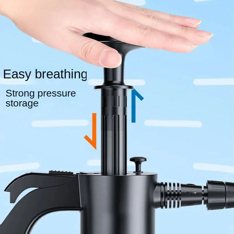 2L Hand Pump Foam Sprayer | Snow Foam Car Wash Cannon Foam Spray Cannon QXL