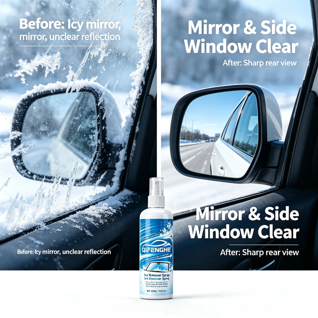 100ml Ice & Snow Remover Spray | Car Windshield Deicing Automotive Deicing Spray QXL Default Title