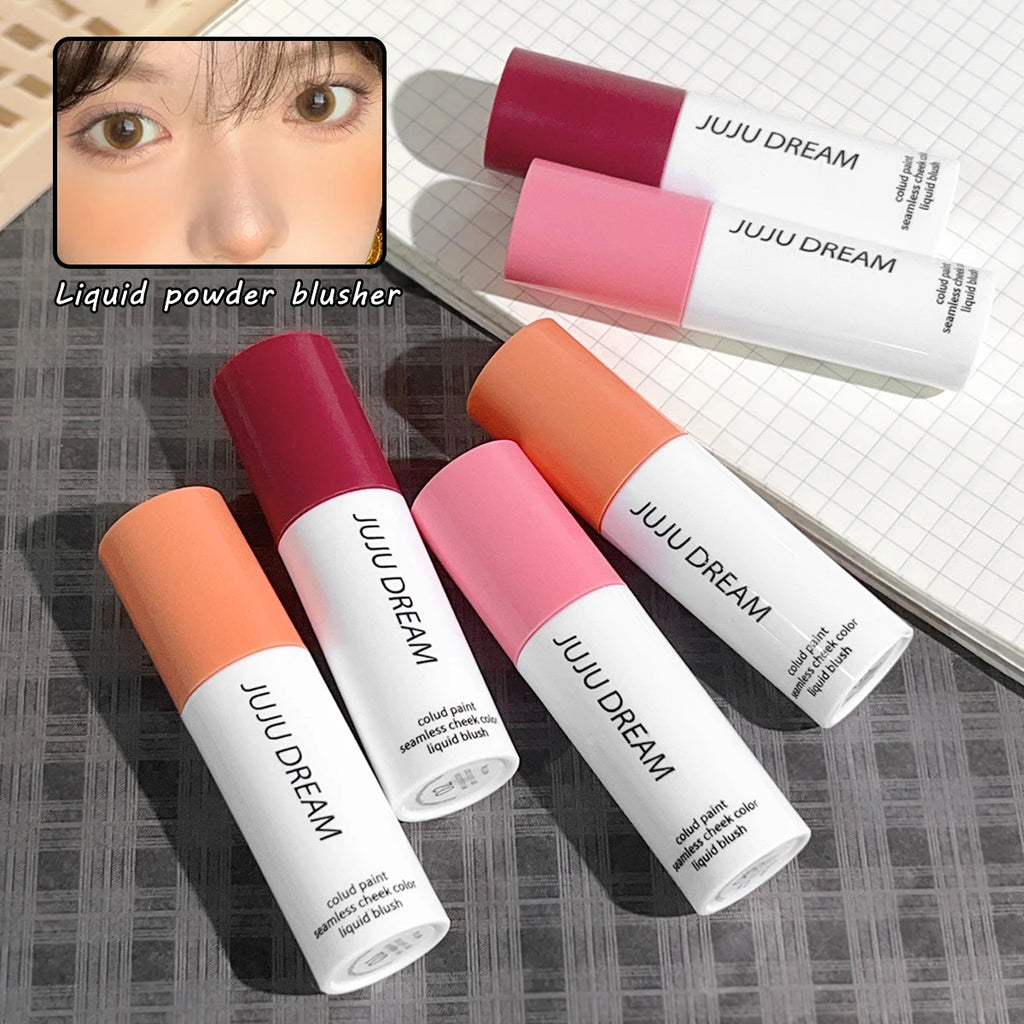 JUJU Dream Translucent Liquid Blush – Natural Flush & Glow Liquid Blush QXL