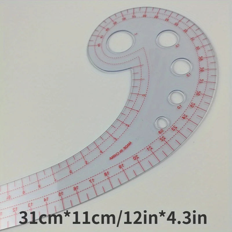 Garment Cutting Ruler | Pattern Making, Curves & Sizing Pattern Making Ruler QXL