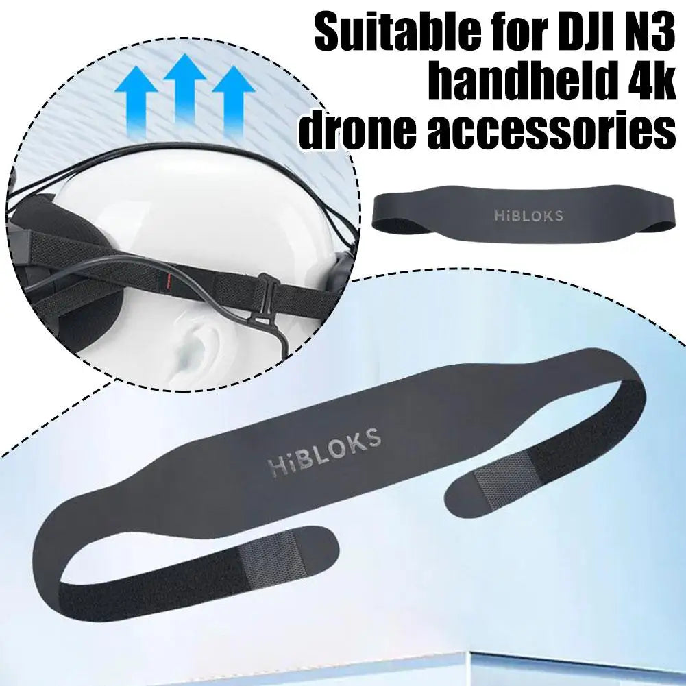 DJI N3 Auxiliary Headband | Comfortable PU Leather Strap Drone Goggle Headband QXL