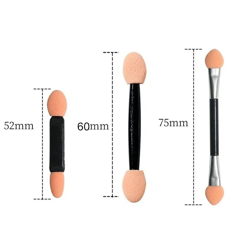 Disposable Double-Head Sponge Eyeshadow Applicators 10–50 Pack Eyeshadow Applicator QXL
