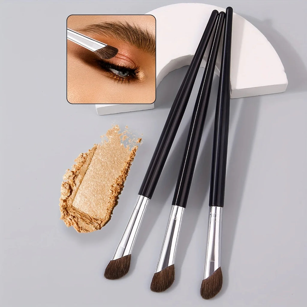 3D Nose Contour & Highlighter Brush | Dual-Ended Korean Style Contour Makeup Brush QXL 3pcs