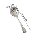 Stainless Steel Long Handle Spoon | Soup, Stirring & Dessert Kitchen Spoon QXL 1PCS