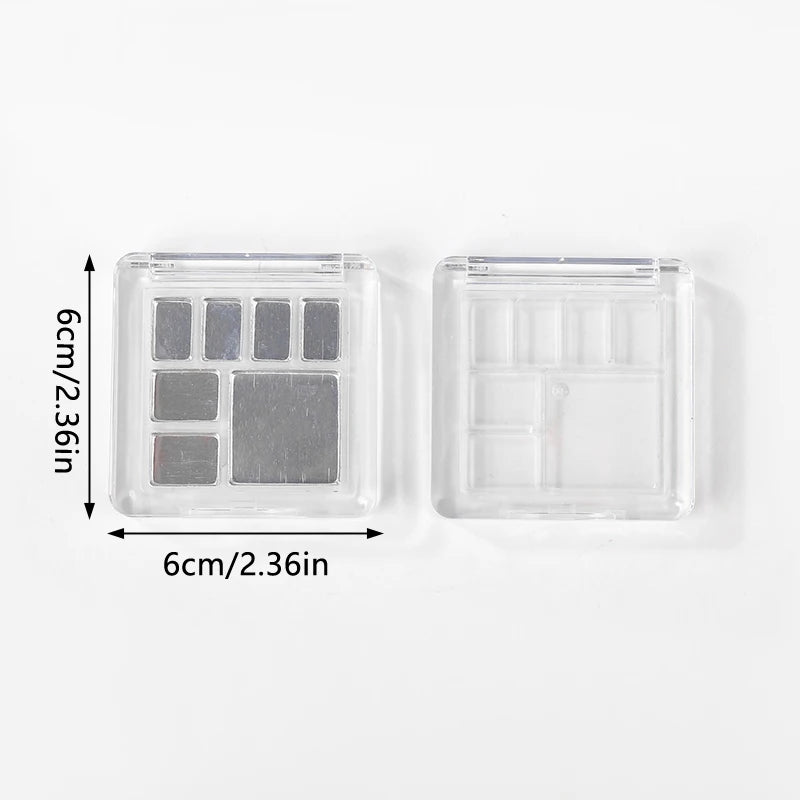 DIY Refillable Eyeshadow Palette | Empty Makeup Pan Case Refillable Makeup Palette QXL onesize