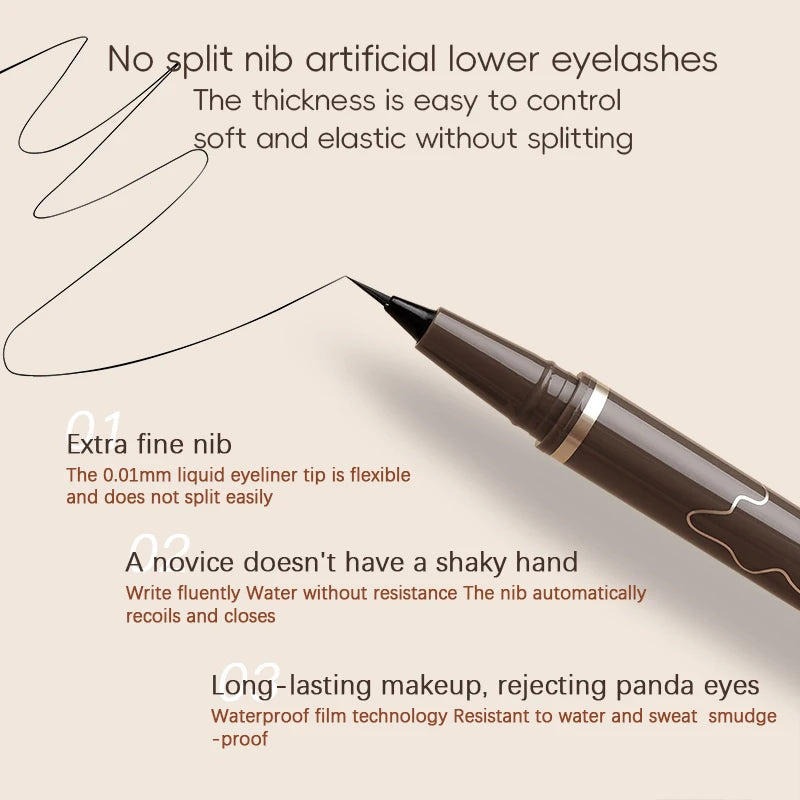 MAXFINE Ultra-Fine Waterproof Liquid Eyeliner Pen Liquid Eyeliner Pen QXL