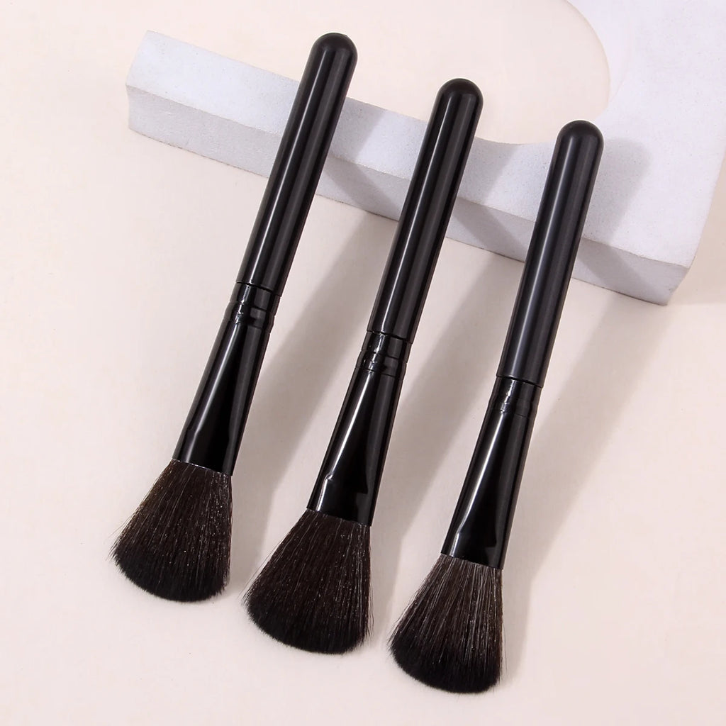 KOSSHOW 3-Pc Blush Brush Set – Bronzer & Highlight Brushes Blush Brush Set QXL