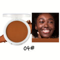 Wheat Bronzing Powder – Matte, Sweatproof Dark Skin Foundation Bronzing Pressed Powder QXL 04
