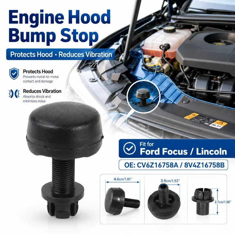 Engine Hood Bump Stop Rubber Buffer | Ford Focus Lincoln OE Hood Bump Stop QXL