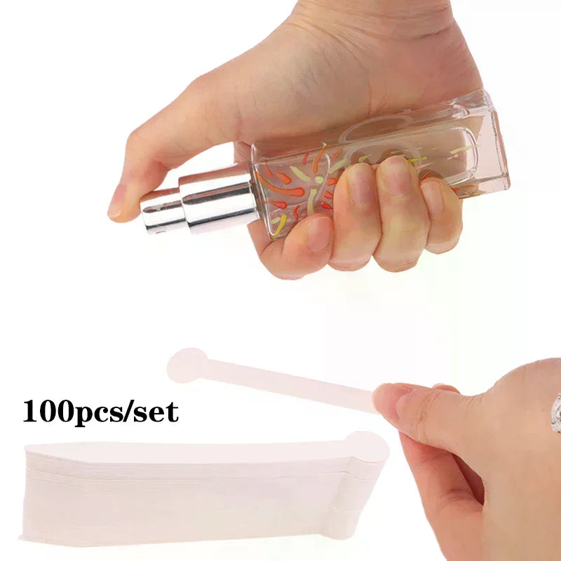 100-Pack Perfume & Essential Oil Test Strips | Fragrance Tester Fragrance Test Strips QXL