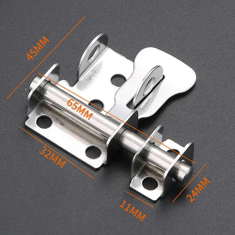 Stainless Steel Sliding Door Bolt Latch | Gate & Toilet Lock Door Bolt Latch QXL