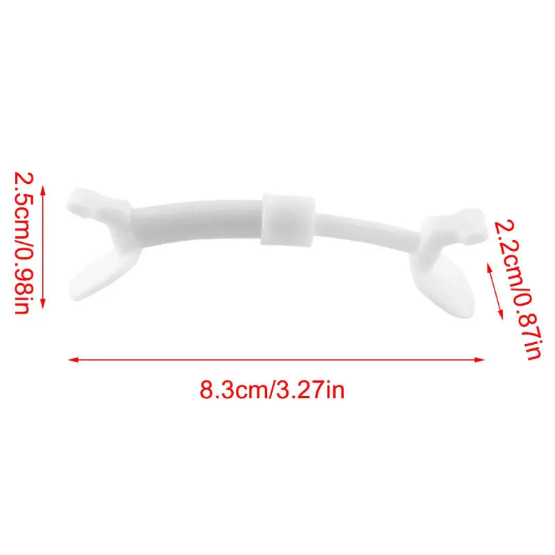 Facial Muscle Exerciser & Smile Toner | Face Fitness Tool Face Toning Tool QXL White