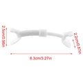 Facial Muscle Exerciser & Smile Toner | Face Fitness Tool Face Toning Tool QXL White