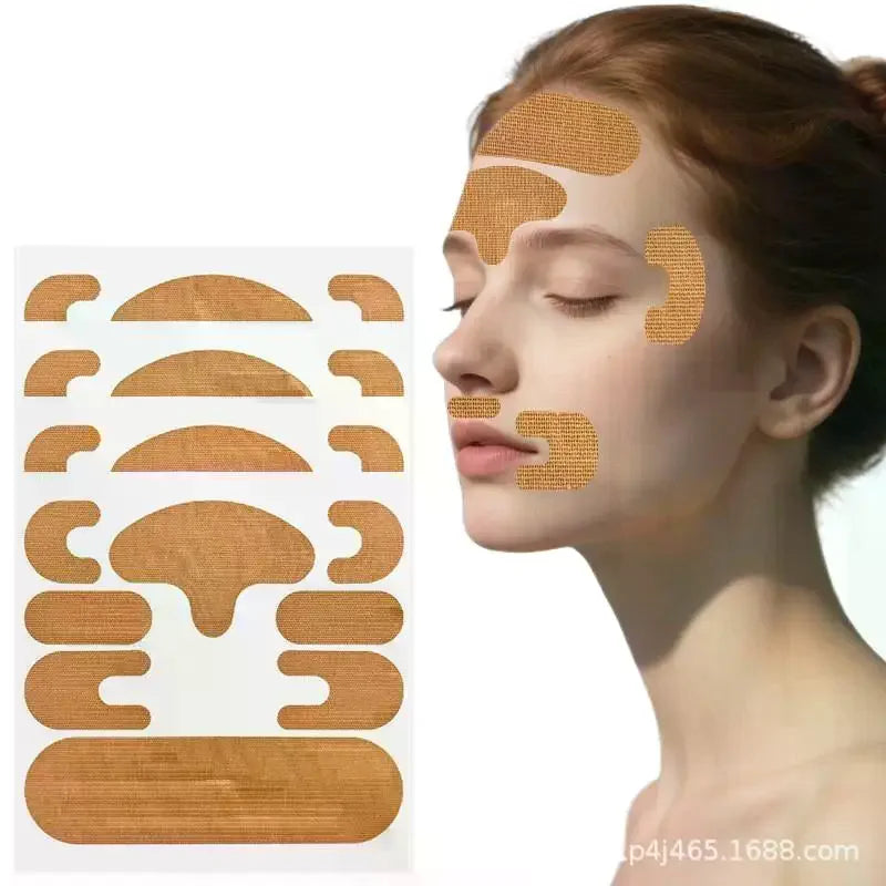 10-Sheet Reusable Anti-Wrinkle Face Patches | Forehead & Neck Anti-Wrinkle Patches QXL