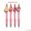 Iced Peach Boba Scented Pendant Pen 0.5mm | Cute Gift Pen Novelty Scented Pen QXL Pink