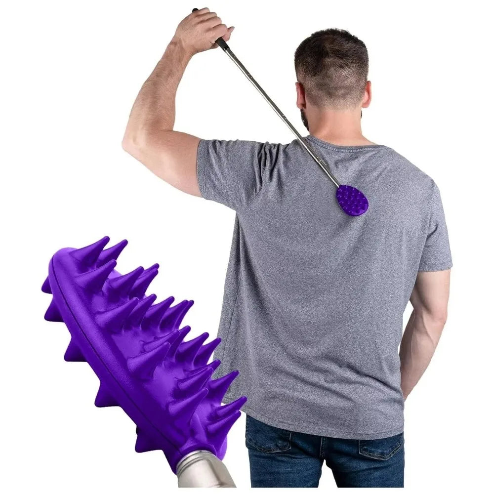 Extendable Cactus Back Scratcher & Massager – Double Head Back Scratcher Massager QXL
