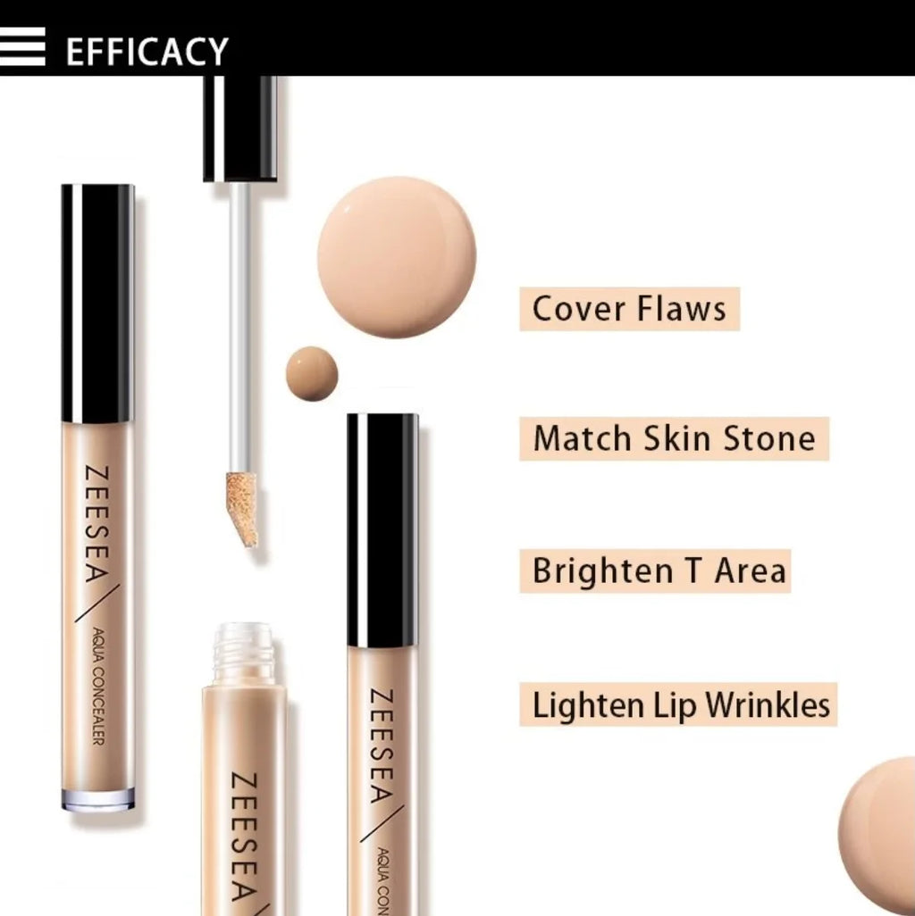 ZEESEA Full Coverage Liquid Concealer – Moisturizing & Long Wear Liquid Concealer QXL