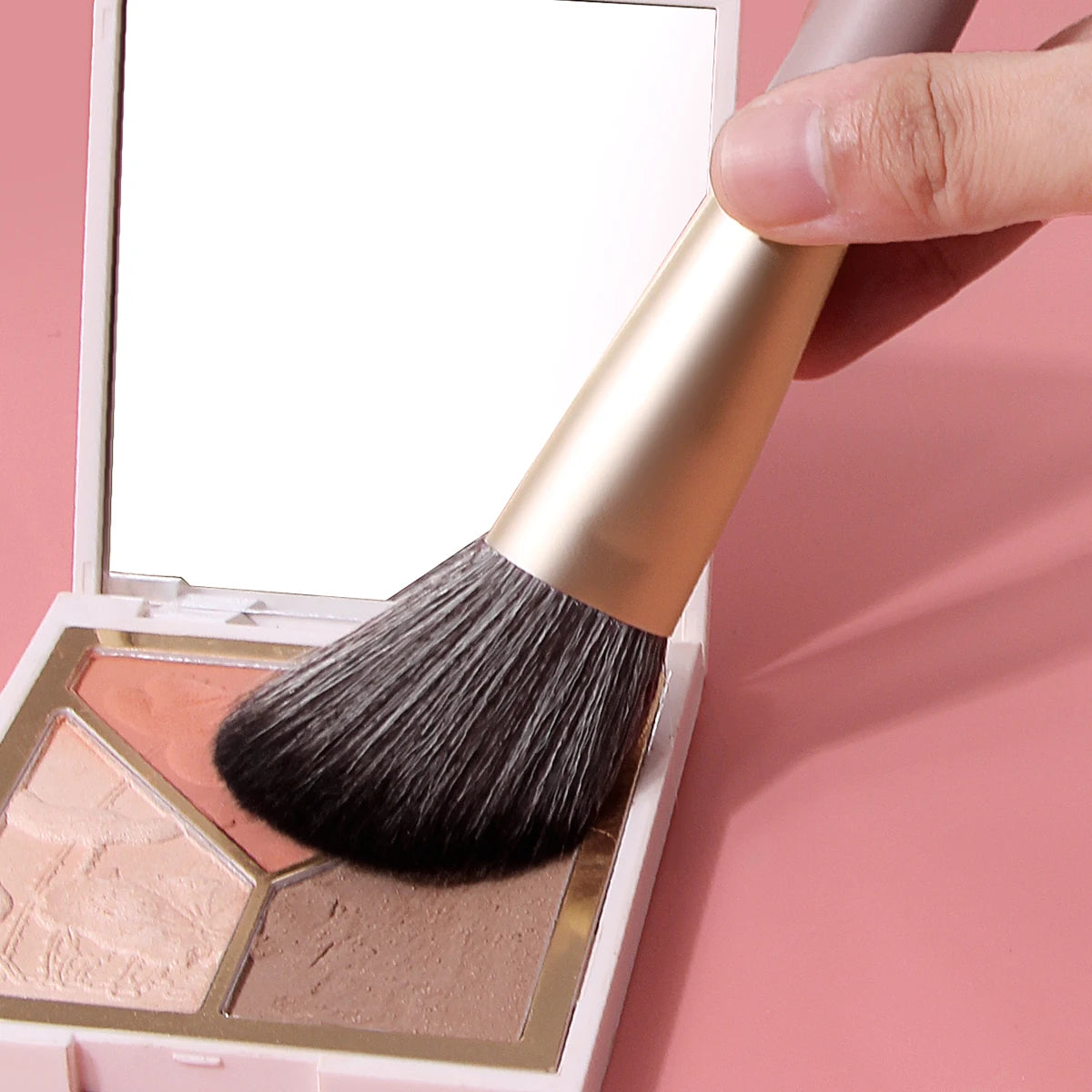 KOSSHOW Large Blush Brush – Contour, Bronzer & Blush Blush Makeup Brush QXL