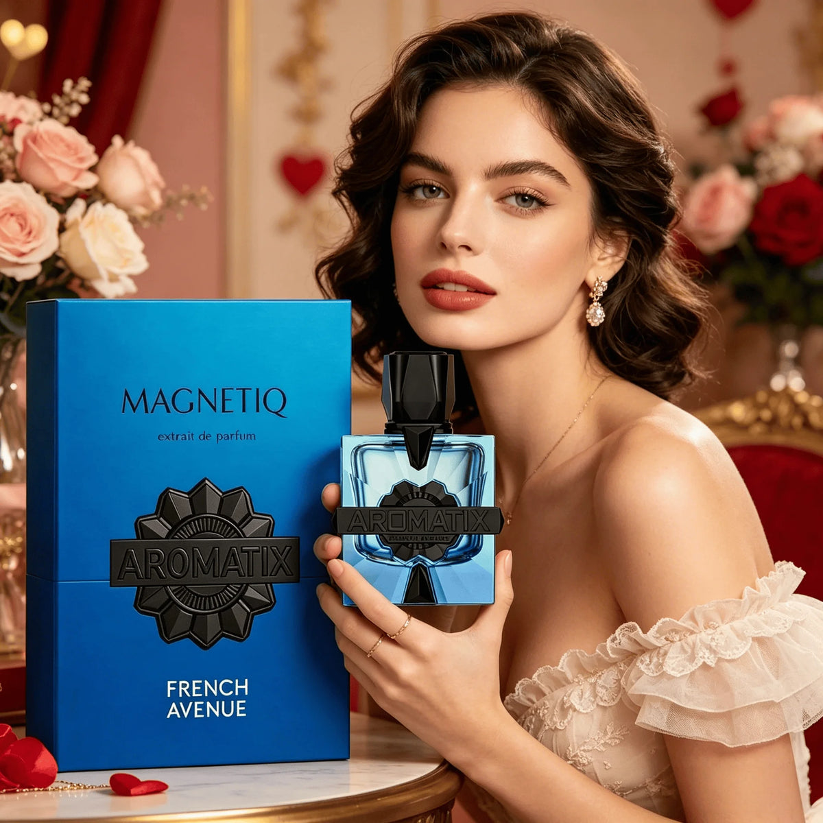 Aromatix Magnetiq Extrait de Parfum | Floral Unisex 100ml Extrait de Parfum QXL