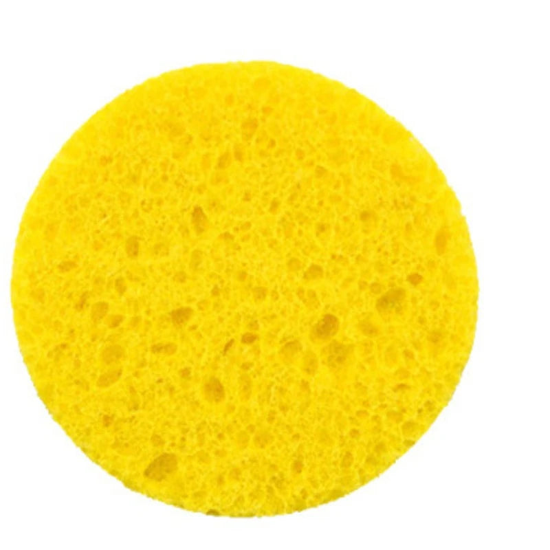 Natural Cellulose Facial Cleansing Sponge Pads | 5–10 Pack Facial Cleansing Sponge QXL