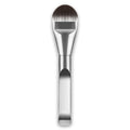 Flat Head Foundation Brush | Soft Synthetic Streak-Free Finish Foundation Makeup Brush QXL Silver