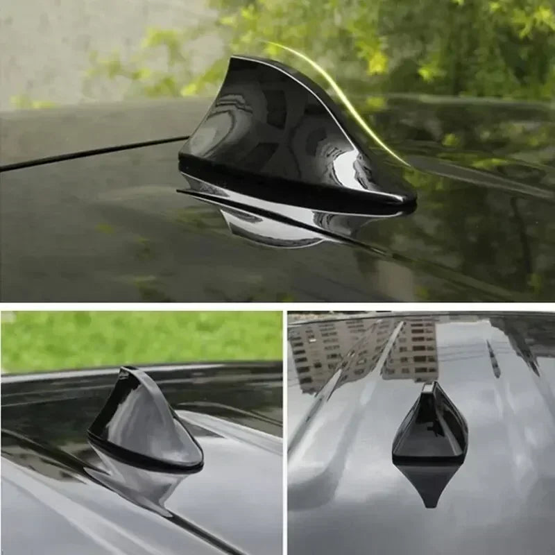 Universal Shark Fin Car Roof Antenna – 6 Styles, FM/AM Car Roof Antenna QXL