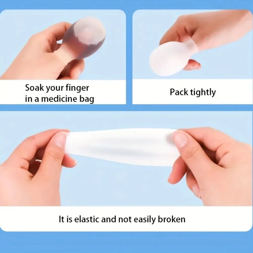 Silicone Toe & Finger Sleeves | Waterproof Protective Cots Toe Finger Sleeves QXL