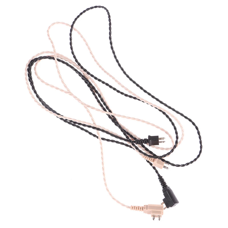 2-Pin Hearing Aid Replacement Cable Cord 72cm | Pocket Aid Wire Hearing Aid Accessory QXL