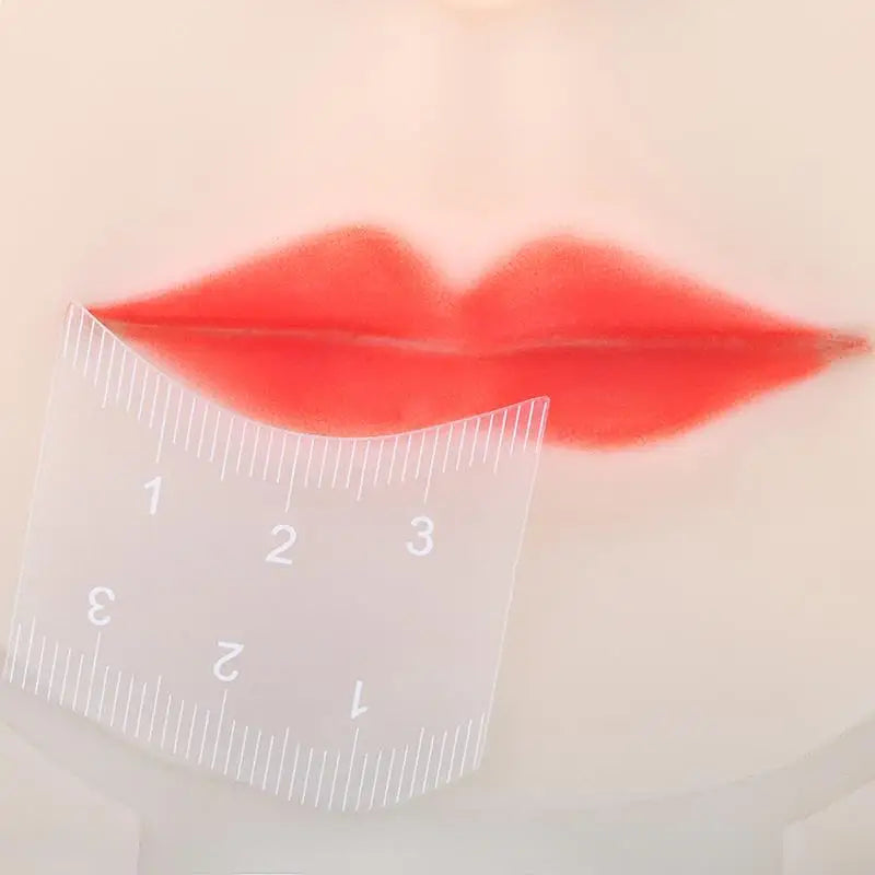 3-Pack Lip Stencil Ruler | Easy Precise Lip Liner Guide Lip Stencil Tool QXL