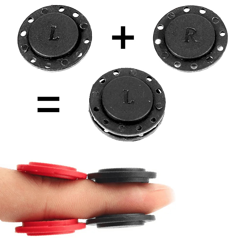 Invisible Magnetic Snap Buttons for Sewing | Concealed Clasp Magnetic Sewing Button QXL