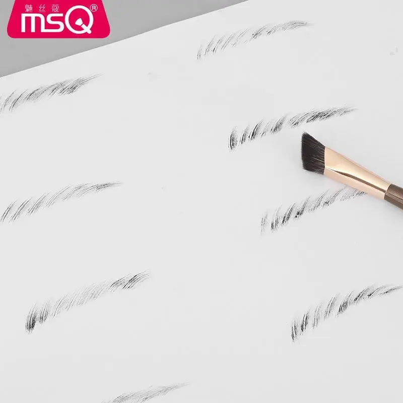 Square Eyebrow Brush – Powder, Sculpting & Hairline Brow Tool Eyebrow Makeup Brush QXL