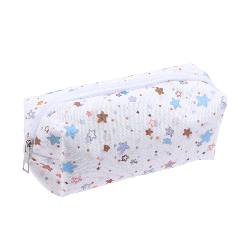 Canvas Star Pencil Case – Large Capacity Pen & Stationery Bag Pencil Case QXL
