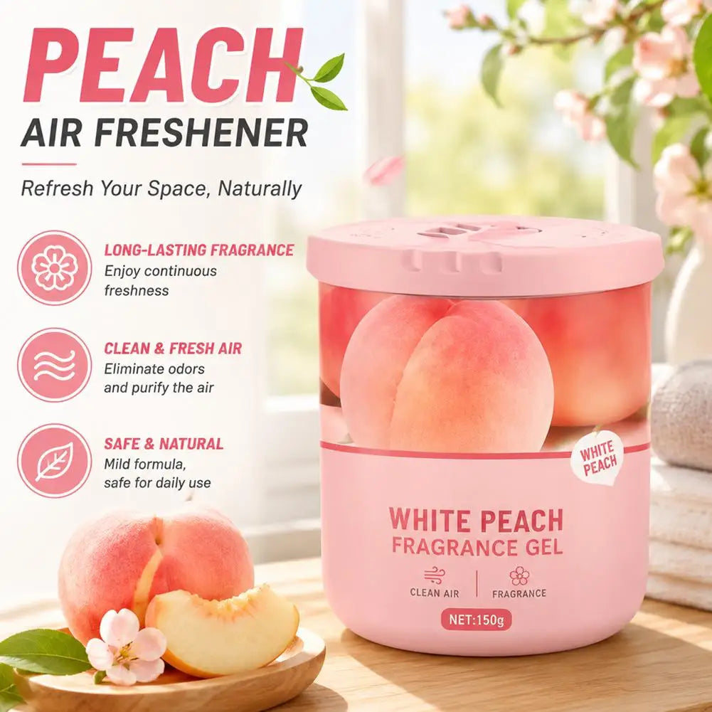 Osmanthus Solid Air Freshener Gel 150g | 90-Day Deodorizer Solid Air Freshener QXL