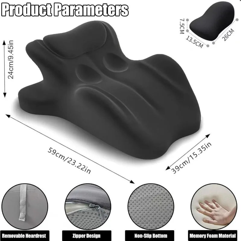 Adjustable Wedge Support Pillow | Multi-Position Bed Cushion Wedge Support Pillow QXL